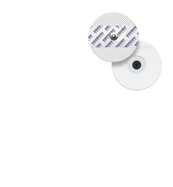 Электроды для ЭКГ рентгенопрозрачные твердогелевые на вспененной основе