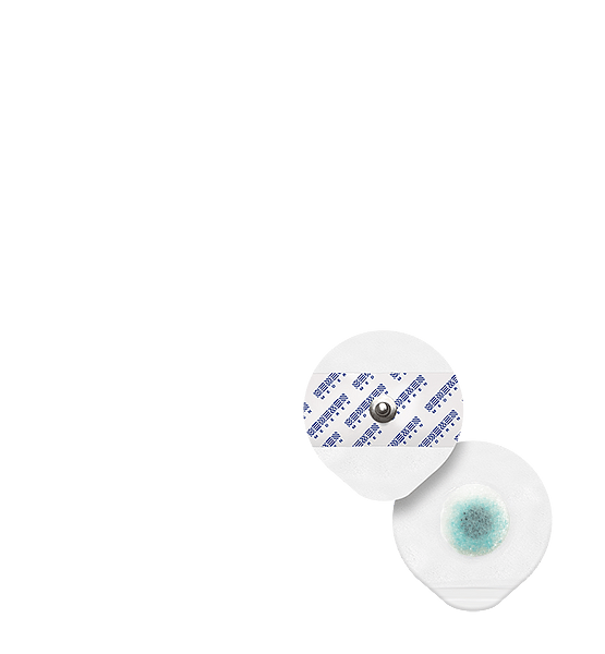 Электроды для ЭКГ жидкогелевые каплевидные