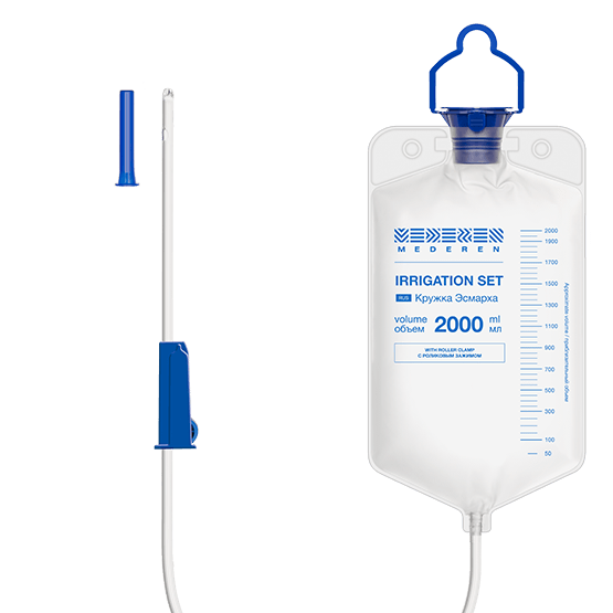 Кружка Эсмарха (клизьма) объемом 2000 мл
