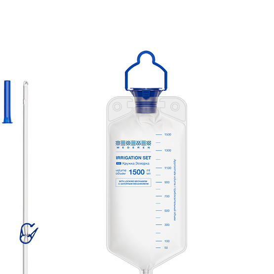 Кружка Эсмарха (клизьма) объемом 2000 мл