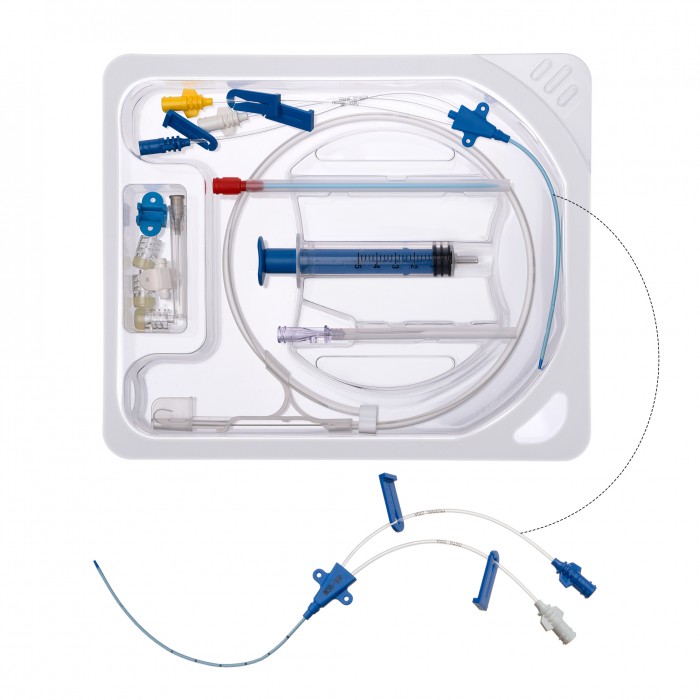 Набор для катетеризации центральных вен антимикробный Optimum 
