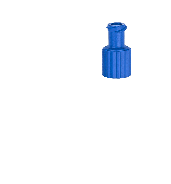 Заглушка Луер Лок синяя