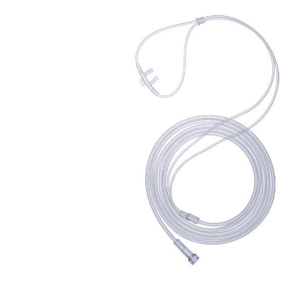 Канюли назальные кислородные с мягкими назальными форсунками