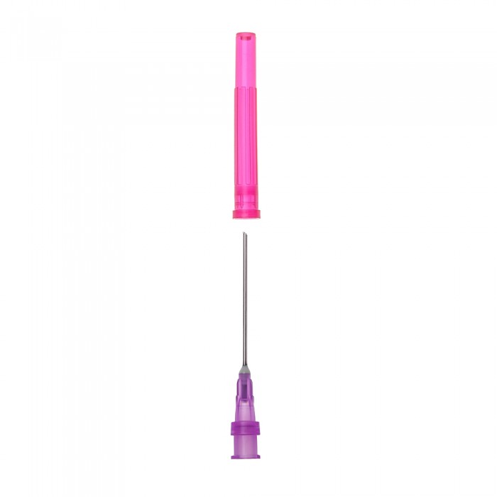 Направляющая игла для прохождения плотных тканей и
придания необходимого направления спинальной
игле, полностью предотвращая ее контакт с кожей