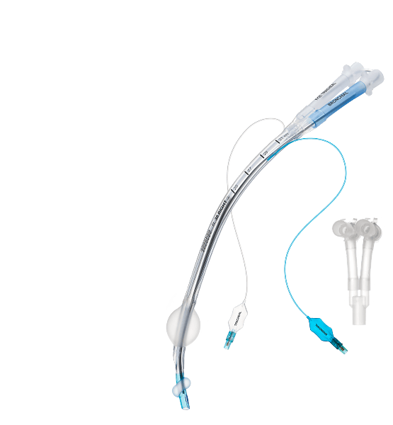 Трубка эндобронхиальная двухпросветная MEDEREN левосторонняя