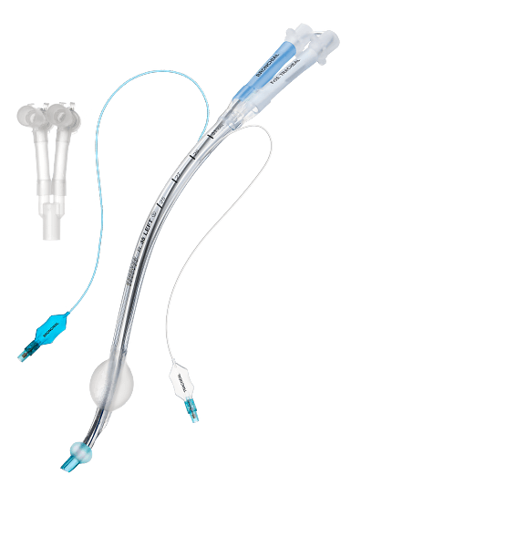 Трубка эндобронхиальная двухпросветная MEDEREN правосторонняя
