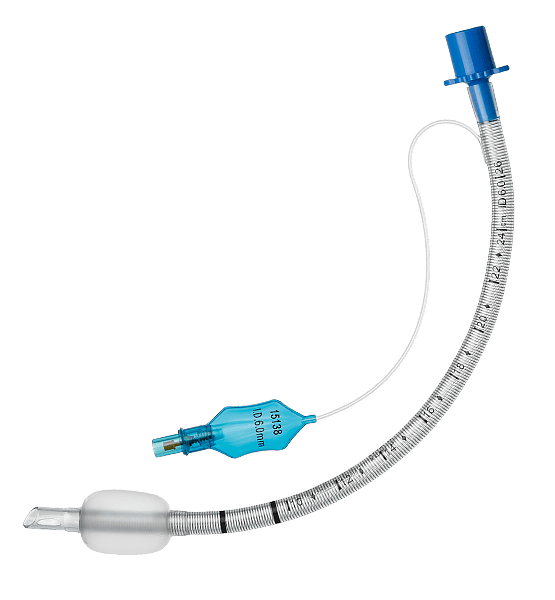 Эндотрахеальная трубка армированная с манжетой ID 6.0