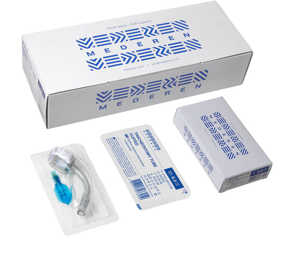 Упаковка трахеостомической трубки MEDEREN