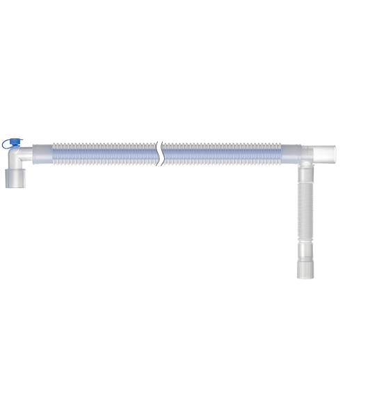 Контур дыхательный анестезиологический коаксиальный гофрированный