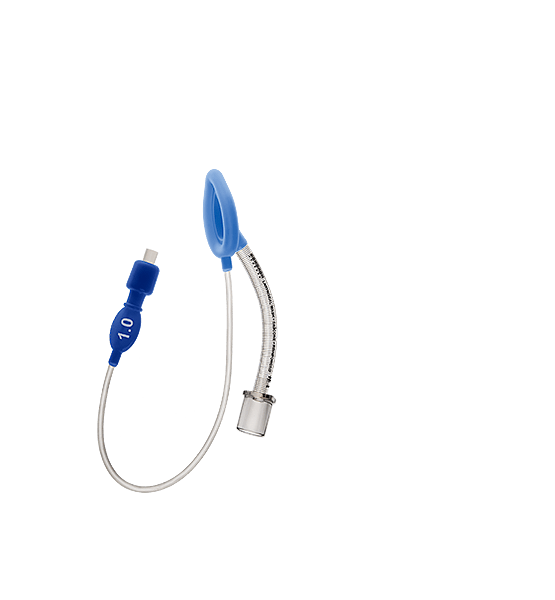 Ларингеальная маска силиконовая армированная №1