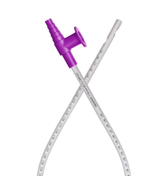 Аспирационный катетер с коннектором с Т-образным вакуум контролем