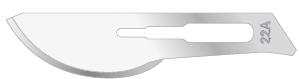 лезвие хирургическое №22A