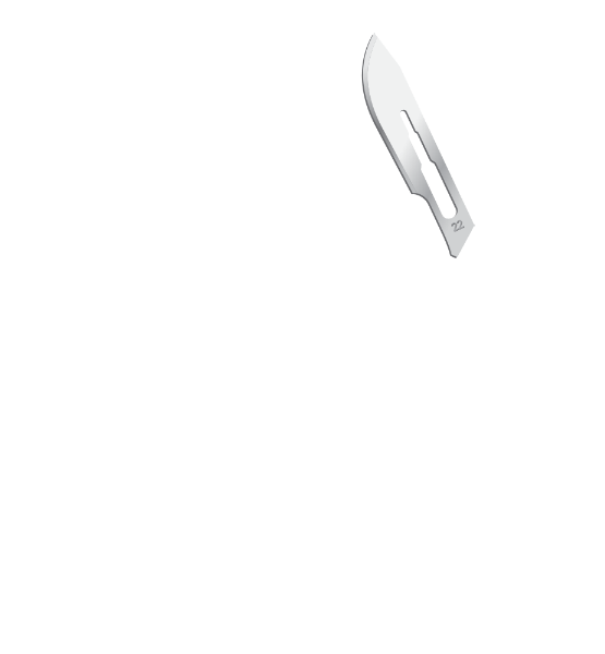 Лезвие одноразовое №22