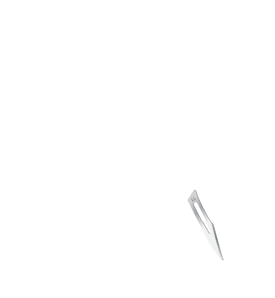 Лезвие одноразовое №12