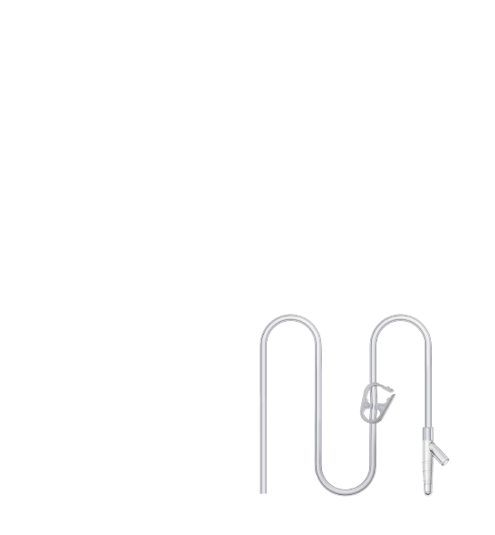 Удлинительная линия с Y-образным коннектором