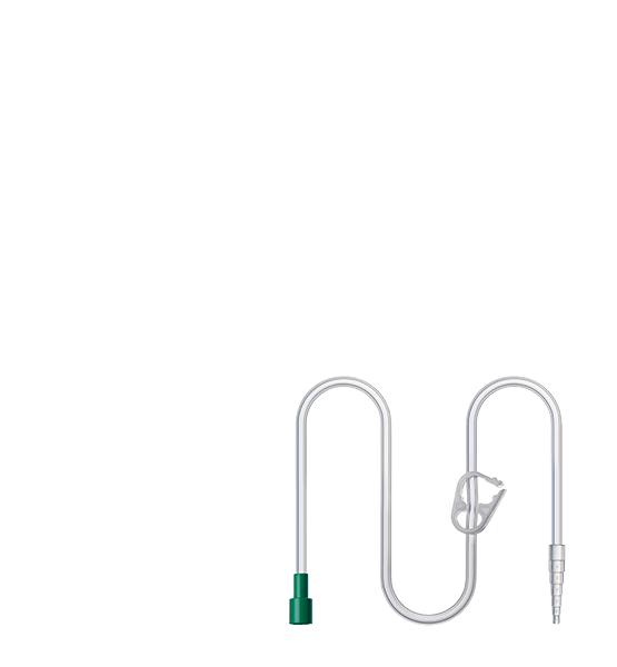 соеденительная трубка с коннектором типа Елочка