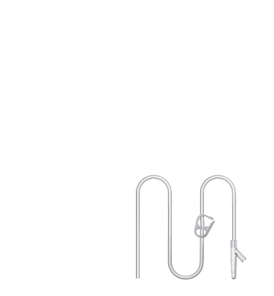 Удлинительная линия с Y-образным коннектором