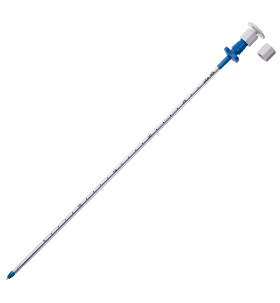 Торакальный троакар катетер со стилетом