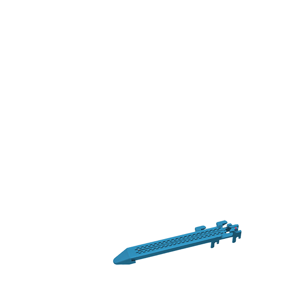 Кассеты для линейного сшивающе-режущего аппарата с ножом, интегрированным в аппарат