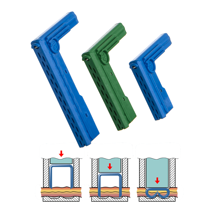 Кассеты к линейным сшивающим аппаратам Volkmann