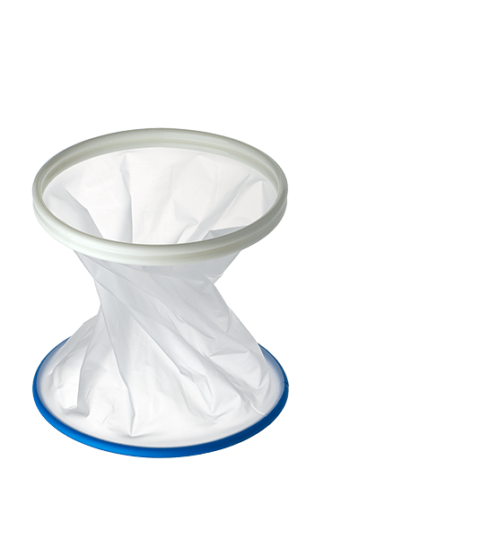 Устройство для защиты  ран с регулируемой высотой раневого канала среднего размера