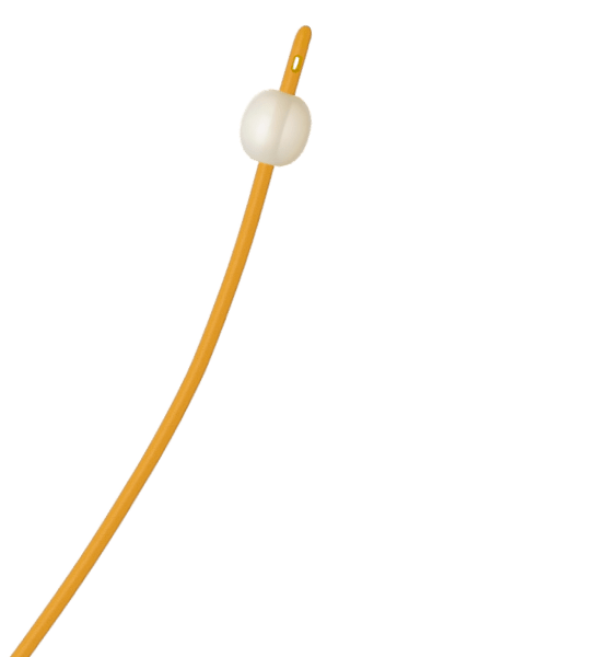 Катетер Фолея двухходовой латексный