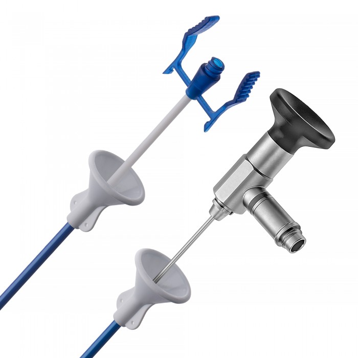 Кожухи выполнены из рентгеноконтрастного полиуретана или рентгенконтрастного полиамида, что обеспечивает
точную визуализацию в ходе проведения оперативного вмешательства