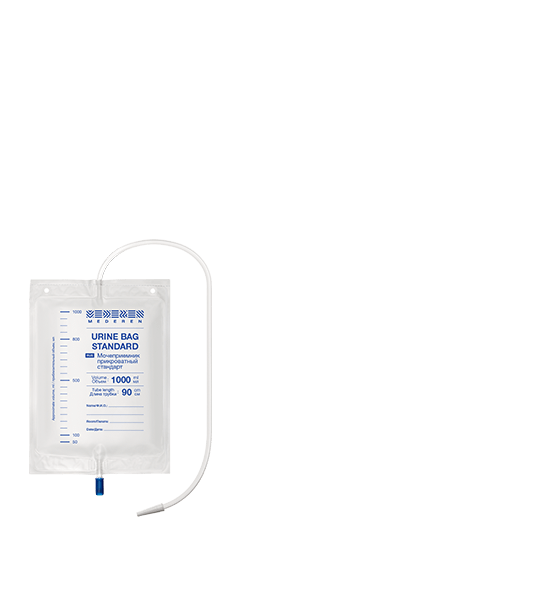 Мочеприемник прикроватный 1000 мл