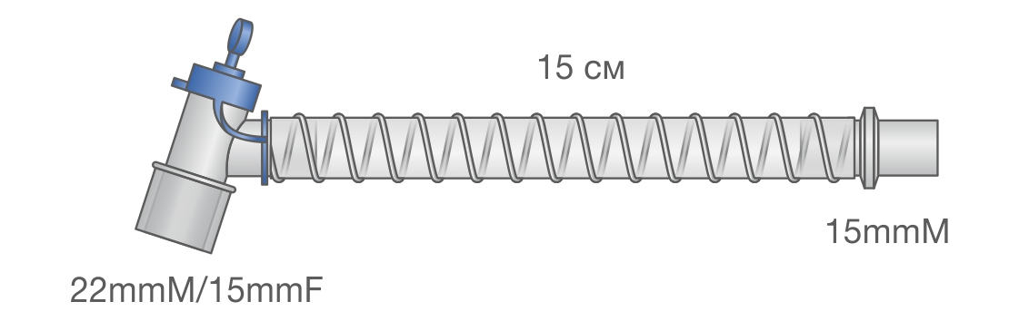 Соединители для контуров гладкоствольных. Ref: 0125-MR941-04